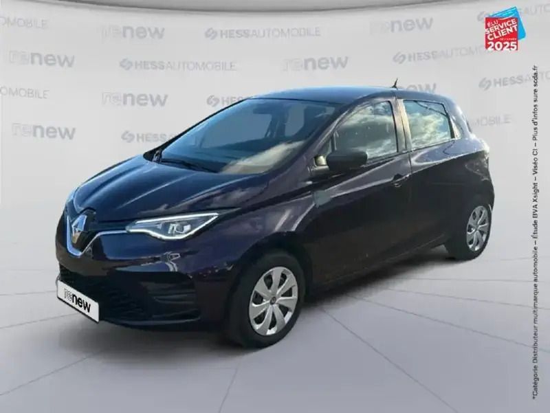 Violet Utilisé 2021 Renault Zoe Life Citadine | 12 499 € (Bon prix) - Image 1/4