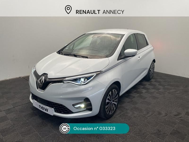 Blanc Occasion 2020 Renault Zoe Exception Citadine | 16 000 € (Prix cher) - Image 1/4
