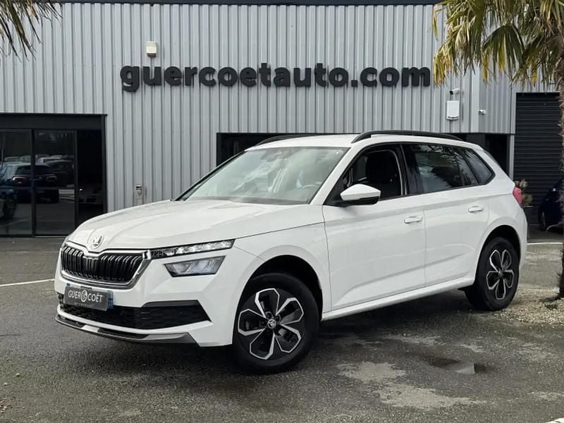 Blanc Occasion 2020 Skoda Kamiq Ambition SUV | 16 990 € (Prix juste) - Image 1/4