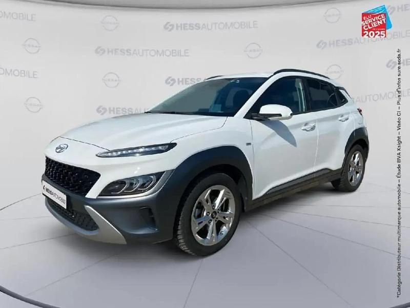 Blanc Occasion 2021 Hyundai Kona SUV | 16 499 € (Prix juste) - Image 1/4
