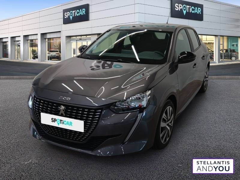 Gris Utilisé 2023 Peugeot 208 Active Citadine | 14 490 € (Prix juste) - Image 1/3