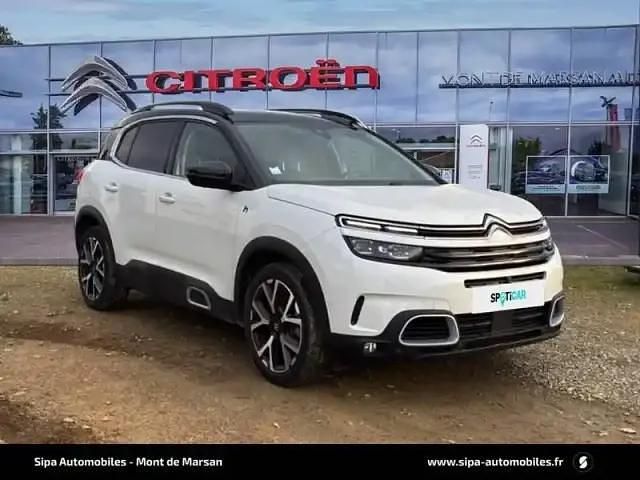 Occasion Citroën C5 Aircross Shine 225 ch (165 kW) 2021 Metallisee tri couch blanc nacre SUV