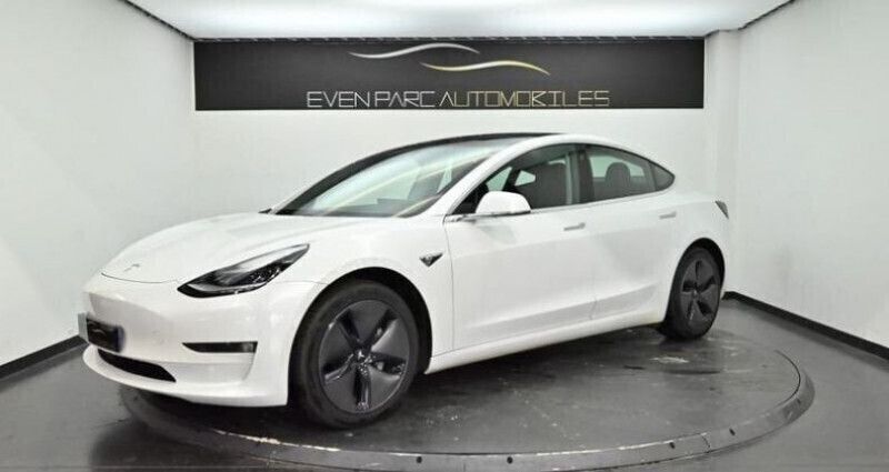 Blanc Utilisé 2020 Tesla Model 3 Long Range Berline | 27 990 € (Prix juste) - Image 1/4
