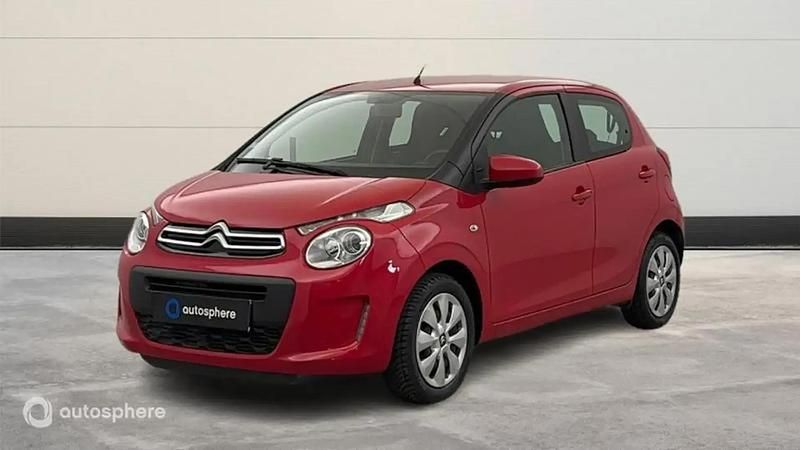 Rouge Utilisé 2021 Citroën C1 Feel Citadine | 10 299 € (Prix juste) - Image 1/4