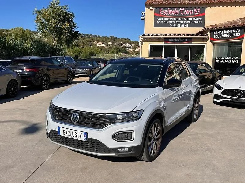 Gris Utilisé 2018 VW T-Roc SUV | 18 900 € (Super prix) - Image 1/4