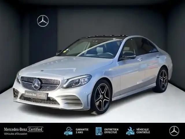 Gris clair Utilisé 2020 Mercedes C220 AMG line Berline | 32 790 € (Prix juste) - Image 1/4