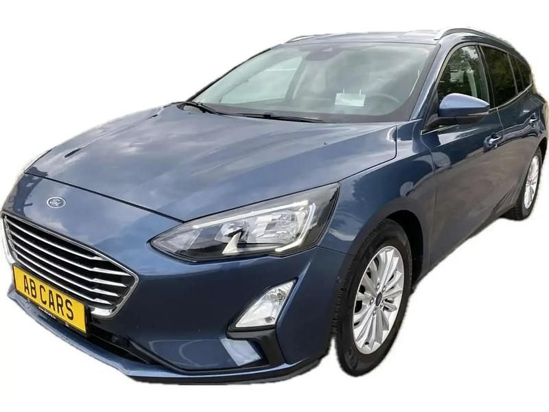 Bleu Utilisé 2020 Ford Focus Titanium Break | 17 425 € (Prix juste) - Image 1/4