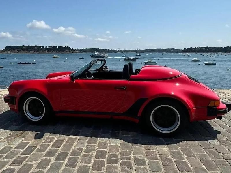 Occasion Porsche 911 231 ch (169 kW) 1989 Rouge Cabriolet
