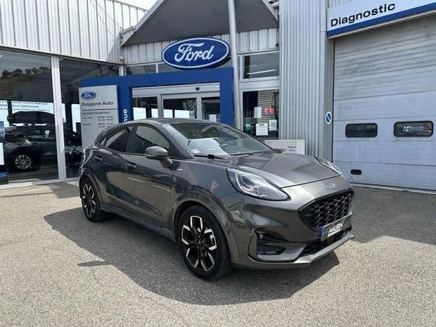 Gris Utilisé 2023 Ford Puma ST-Line X | 24 390 € (Prix assez cher) - Image 1/4