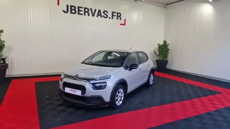 Beige Utilisé 2021 Citroën C3 Feel Citadine | 9 990 € (Prix juste) - Image 1/4