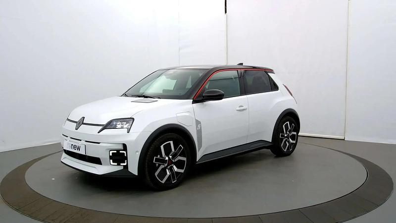 Blanc Nouvelle 2025 Renault 5 E-Tech Techno Citadine | 29 990 € (Prix juste) - Image 1/4