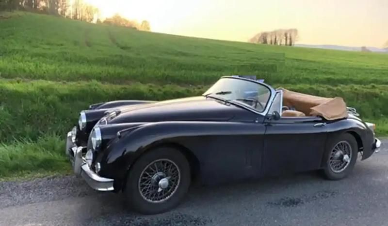 Brun Occasion 1959 Jaguar XK Cabriolet | 79 000 € - Image 1/4
