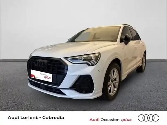 Blanc glacier métallisé Occasion 2025 Audi Q3 S-line plus SUV | 44 490 € (Prix assez cher) - Image 1/4