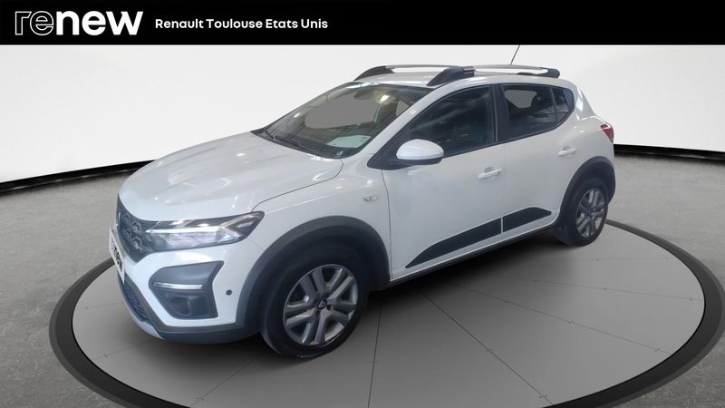 Blanc Utilisé 2021 Dacia Sandero Comfort Citadine | 12 290 € (Prix juste) - Image 1/4