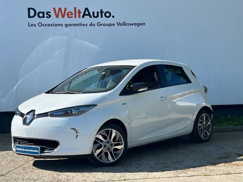 Blanc Utilisé 2019 Renault Zoe Citadine | 8 990 € (Prix juste) - Image 1/4