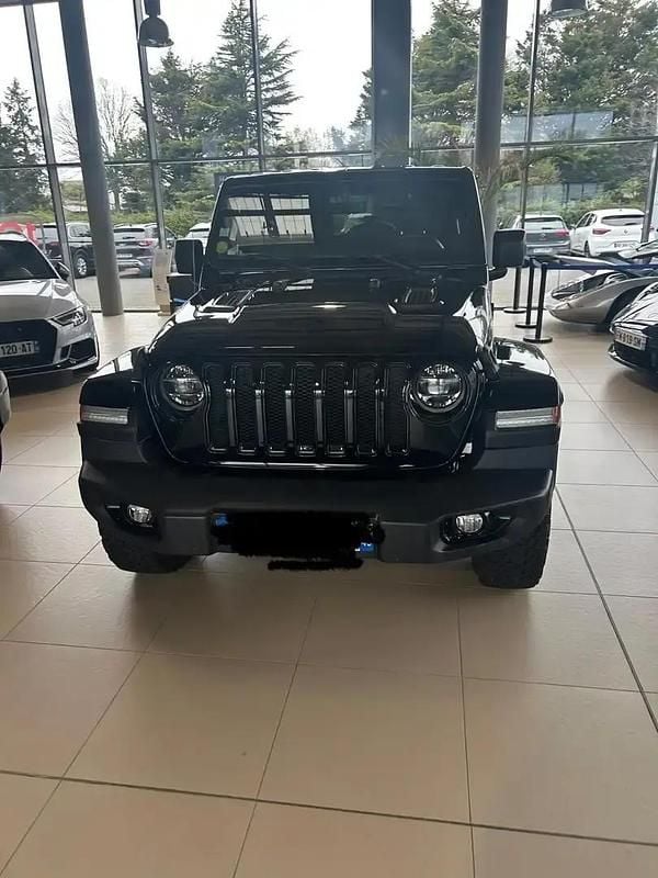 Noir Occasion 2020 Jeep Wrangler Unlimited Sahara SUV | 42 000 € - Image 1/4