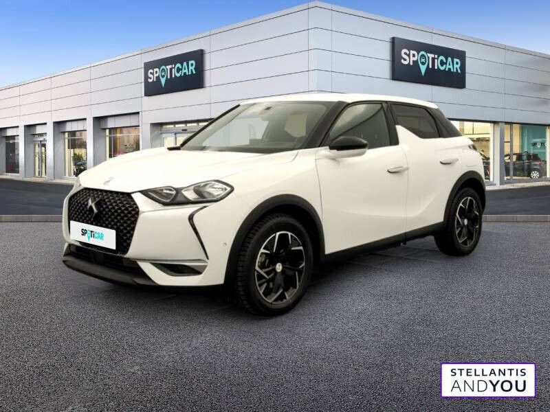 Blanc Utilisé 2021 DS Automobiles DS3 Crossback E-Tense So Chic SUV | 16 690 € (Super prix) - Image 1/4
