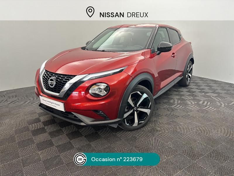 Rouge Utilisé 2020 Nissan Juke Tekna SUV | 15 790 € (Bon prix) - Image 1/4