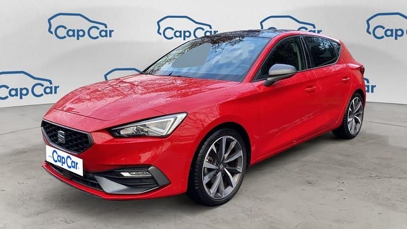 Rouge Occasion 2021 Seat Leon FR Berline | 21 160 € (Bon prix) - Image 1/3