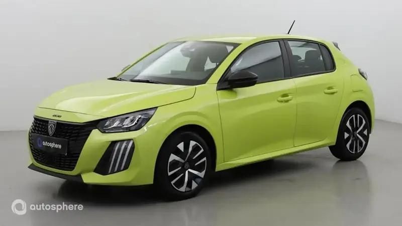 Jaune Utilisé 2024 Peugeot 208 Active Citadine | 15 499 € (Prix juste) - Image 1/4
