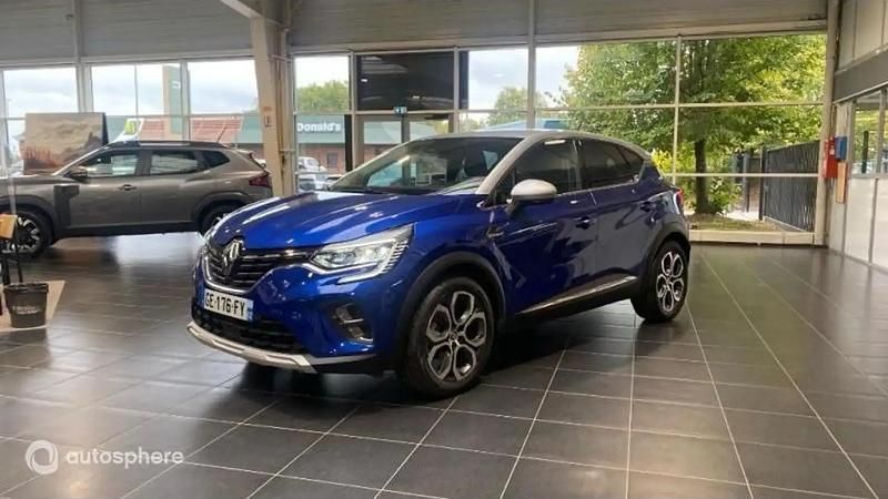 Bleu Utilisé 2022 Renault Captur Intens SUV | 17 499 € (Bon prix) - Image 1/4