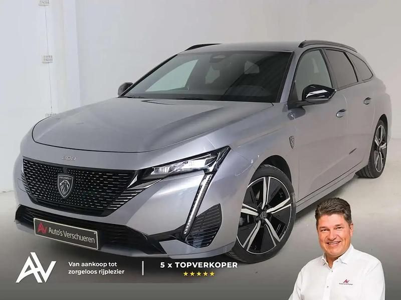 Gris Utilisé 2024 Peugeot 308 GT-line Break | 23 490 € (Prix juste) - Image 1/4