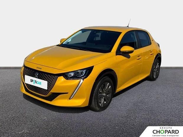 Jaune Utilisé 2022 Peugeot e-208 Business-Line Citadine | 16 480 € (Prix juste) - Image 1/4