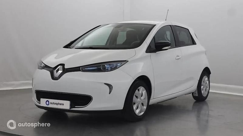 Blanc Utilisé 2017 Renault Zoe Life Citadine | 6 299 € (Prix juste) - Image 1/4