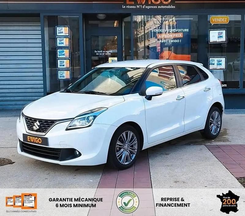 Blanc Occasion 2019 Suzuki Baleno Berline | 11 290 € (Prix juste) - Image 1/4