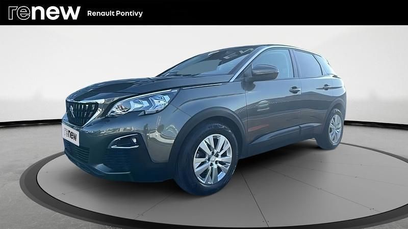 Gris Utilisé 2018 Peugeot 3008 Active SUV | 15 990 € (Prix juste) - Image 1/4