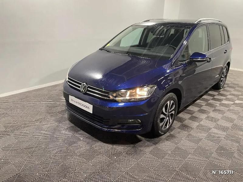Bleu Utilisé 2022 VW Touran Active Monospace | 29 900 € (Prix assez cher) - Image 1/4
