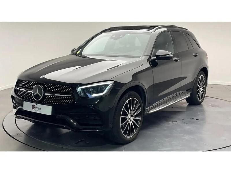 Noir Occasion 2020 Mercedes GLC220 AMG line SUV | 39 990 € (Prix juste) - Image 1/4