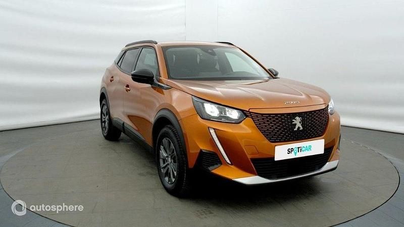 Occasion Peugeot e-2008 Style 100 kW (136 ch) 2022 Orange SUV