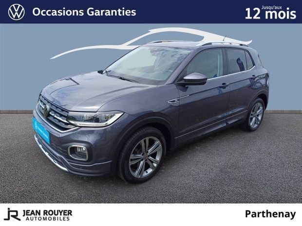 Gris Utilisé 2022 VW T-Cross R-line SUV | 22 490 € (Prix juste) - Image 1/4