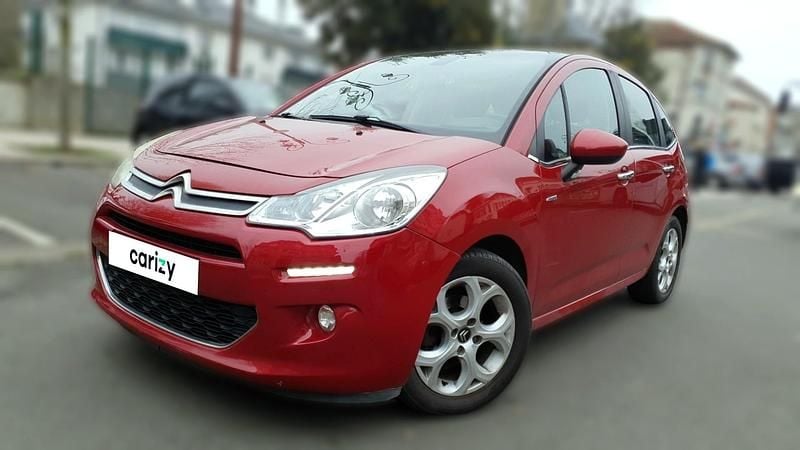 Rouge Occasion 2014 Citroën C3 Exclusive Berline | 6 490 € (Prix juste) - Image 1/4
