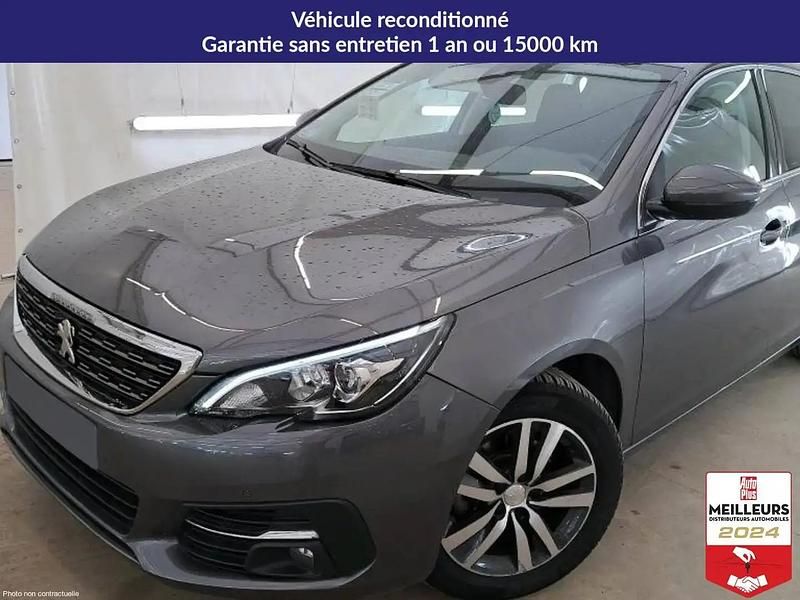 Gris Utilisé 2020 Peugeot 308 Allure Berline | 13 900 € (Bon prix) - Image 1/4