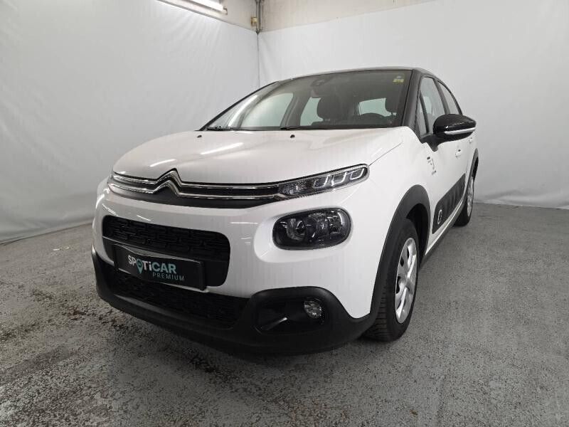 Blanc Utilisé 2020 Citroën C3 PureTech Citadine | 7 990 € (Bon prix) - Image 1/4