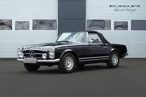 Noir Occasion 1970 Mercedes SL280 Cabriolet | 139 000 € - Image 1/4