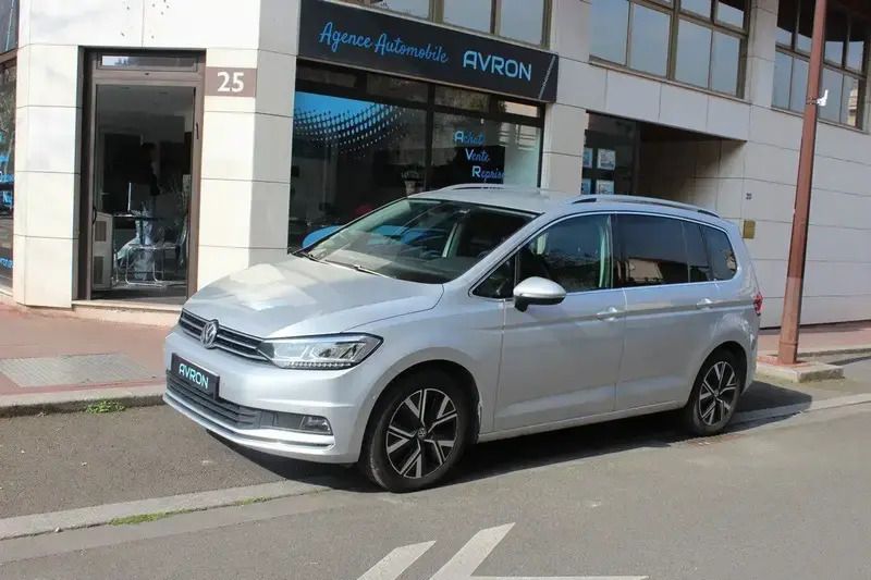 Gris Utilisé 2019 VW Touran Monospace | 18 990 € (Prix assez cher) - Image 1/4