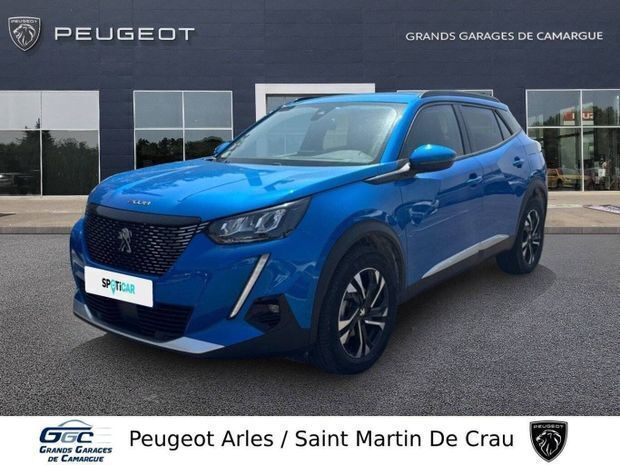 Bleu Utilisé 2021 Peugeot 2008 Allure SUV | 16 190 € (Prix juste) - Image 1/4