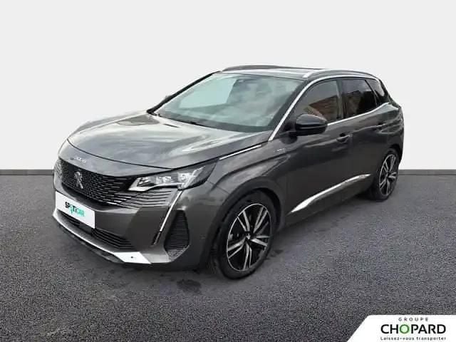 Gris Utilisé 2021 Peugeot 3008 GT | 23 290 € (Prix juste) - Image 1/4