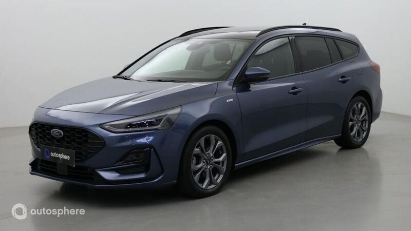Bleu Utilisé 2024 Ford Focus ST-Line X Break | 23 499 € (Prix juste) - Image 1/4