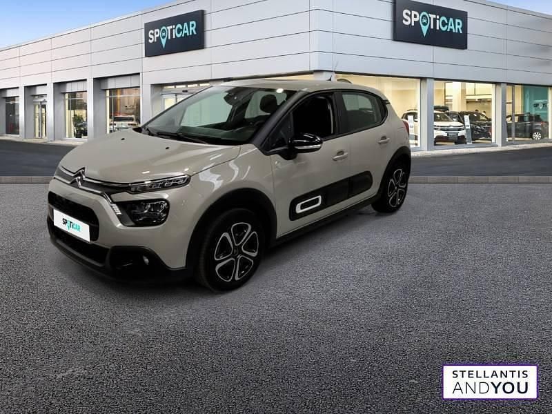 Beige Utilisé 2023 Citroën C3 PureTech Citadine | 12 290 € (Prix juste) - Image 1/4