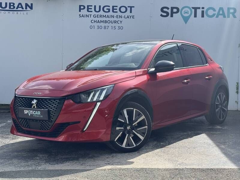 Rouge Utilisé 2021 Peugeot 208 S Citadine | 15 390 € (Prix assez cher) - Image 1/3
