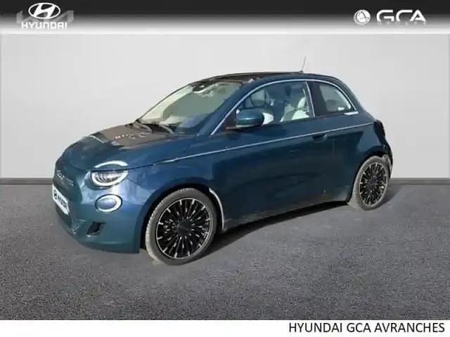 Occasion Fiat 500e La Prima 2021 Celestial blue tricouche Berline
