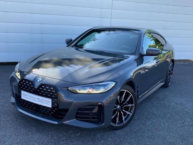 Gris Utilisé 2024 BMW 420 M Sport Berline | 49 990 € (Prix juste) - Image 1/4