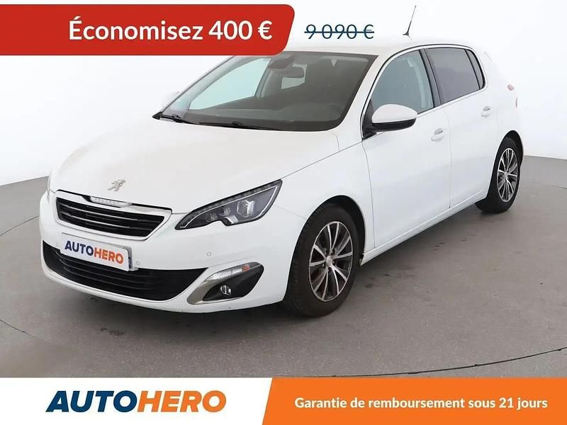 Blanc Utilisé 2016 Peugeot 308 Allure Berline | 8 490 € (Bon prix) - Image 1/2
