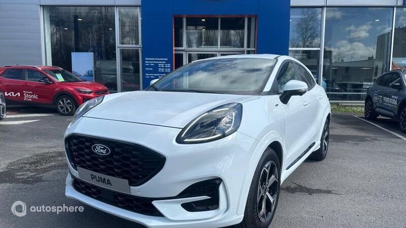 Blanc Utilisé 2025 Ford Puma ST-Line SUV | 28 990 € (Prix assez cher) - Image 1/4
