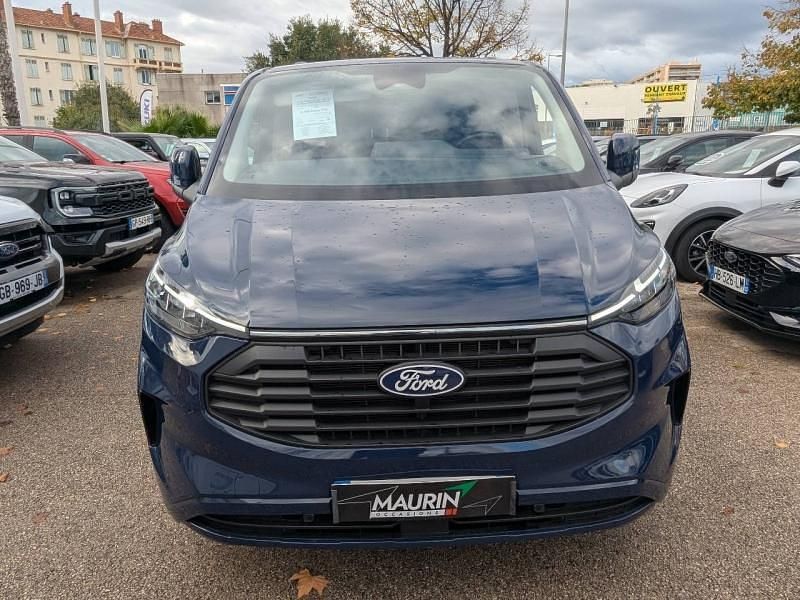 Bleu Occasion 2024 Ford Transit Custom Limited | 34 900 € (Super prix) - Image 1/4