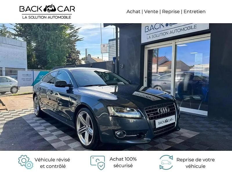 Gris Utilisé 2010 Audi A5 Ambition Coupé | 13 490 € (Prix juste) - Image 1/4